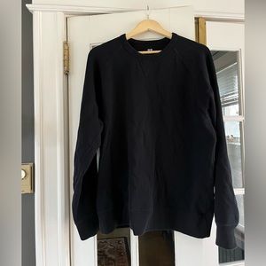 Black Uniqlo Crewneck Sweatshirt